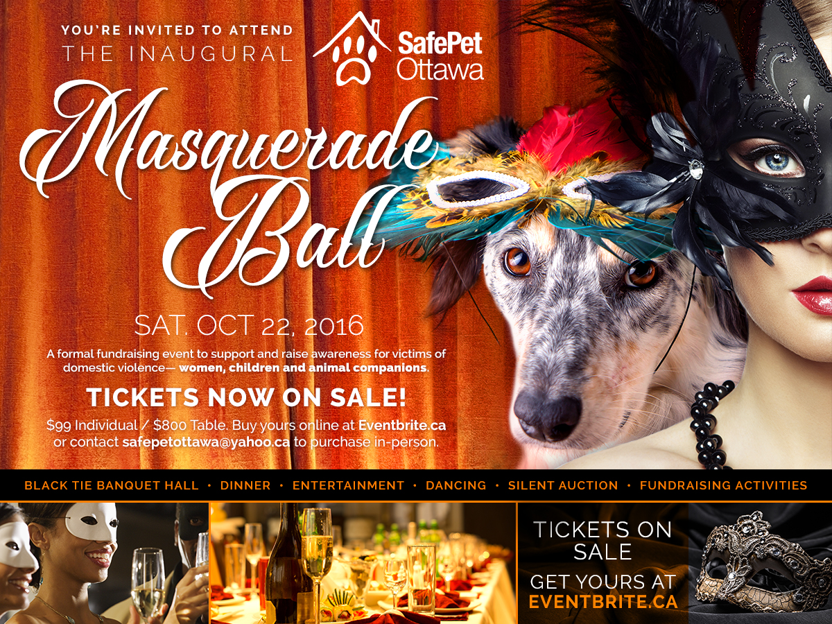 The Inaugural SafePet Ottawa Masquerade Ball – SafePet Ottawa